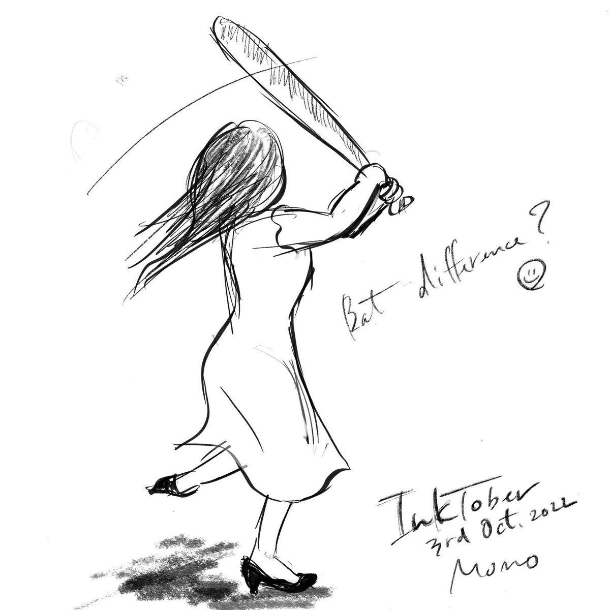 marupanda3's tweet photo. Bat difference ?
#inktober #inktober2022 #blackink #drawing #drewtober #drew #procreate #inkdrewing #momodesign https://t.co/OmN8mTve6k