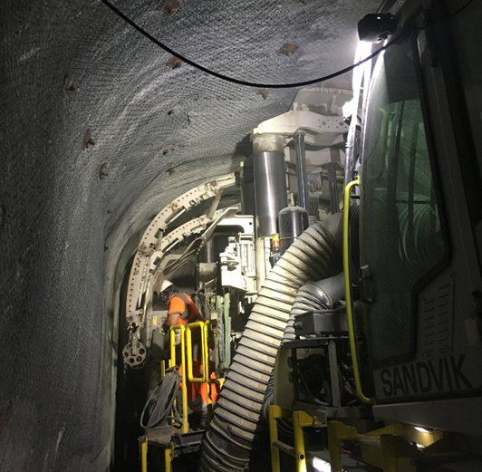 im_mining's tweet photo. .@Sandvik_Mining is advancing its #hardrockcutting equipment with industry partners, representative of wider appetite for such tech. #MX650 development is ongoing under a #CMIC (@ReThinkMining)-led project; while the #MN330 is being deployed in SA platinum https://t.co/oUCXfouWeP https://t.co/k1dX7O68F6
