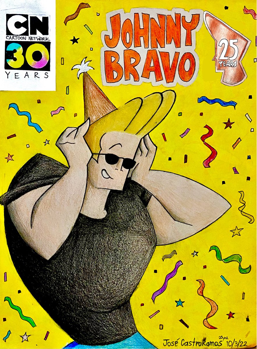 Day 3: Johnny Bravo (1997-2004; 2011)

#Inktober #inktober2022 #JohnnyBravo #JohnnyBravo25thAnniversary  <a href="/cartoonnetwork/">Cartoon Network</a> #CartoonNetwork30th #CN30 #CartoonNetwork30thbirthday #CartoonNetwork30thAnniversary