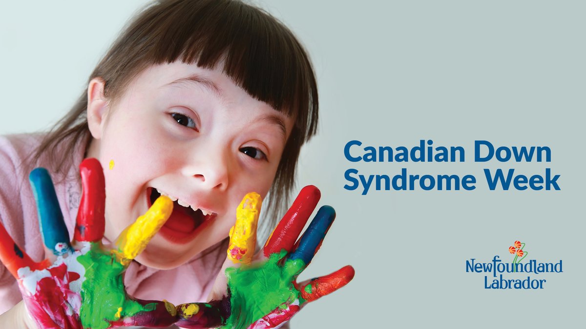 We’re pleased to acknowledge Canadian Down Syndrome week so we can create awareness and advocate for full inclusion in society for people with Down Syndrome.