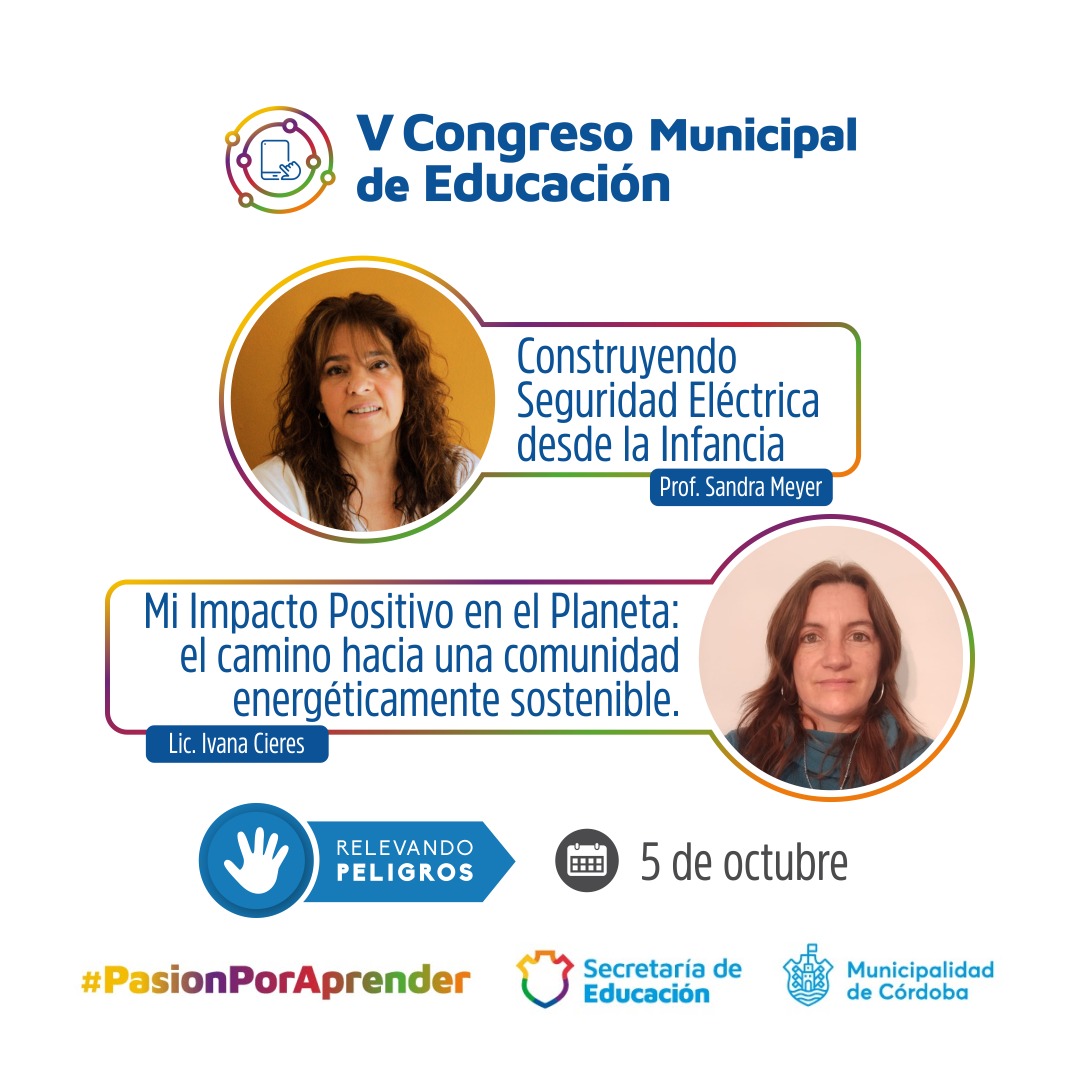 📌 La exposición dará comienzo a las 16 horas. Aunque los cupos presenciales ya se han agotado, los que deseen participar virtualmente lo podrán hacer inscribiéndose antes del día 3 de Octubre a las 12hs. en este link: cme2022.cordoba.gob.ar
#PasionPorAprender