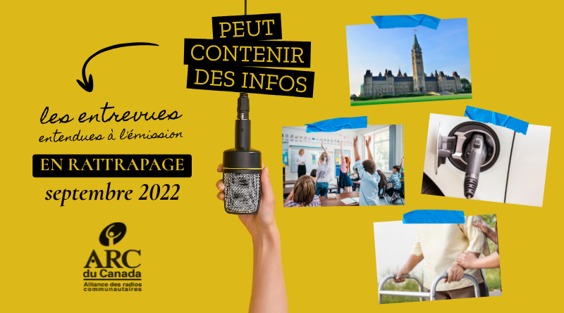 allianceradios's tweet photo. Réécoutez les entrevues de septembre à #PCDInfos.
@DrJPChaput; @melanietremblay et @10000Ines de @FrancopresseAPF; Solange Haché de @FAAFC_ca;
Marie-Christine Morin de @infofccf;
Patrice Dion de @StatCan_fra et Dr. Nathan Gillett d'@environnementca
▶️ https://t.co/LitFdLU48S https://t.co/1AmsIGsajS