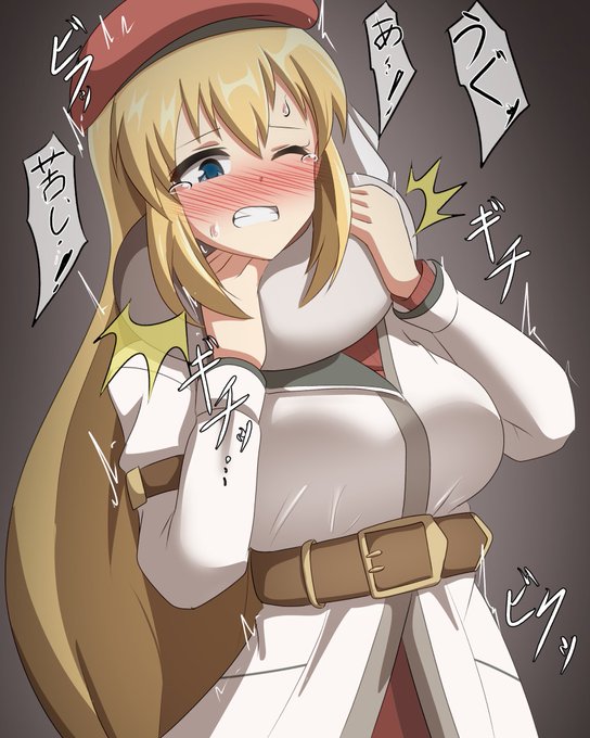 skebより、アニエスさん首絞めピンチ。 