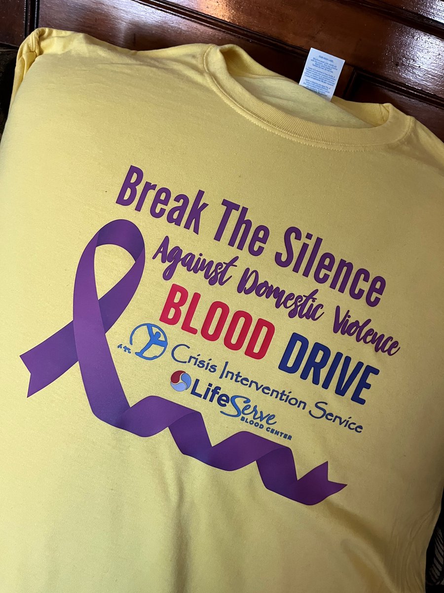 You can never have enough t-shirts!

Schedule a blood donation at our blood drive and you will be able to walk away with a cool CIS t-shirt! !

Have you scheduled your blood donation?

#DVAM 
#Every1KnowsSome1