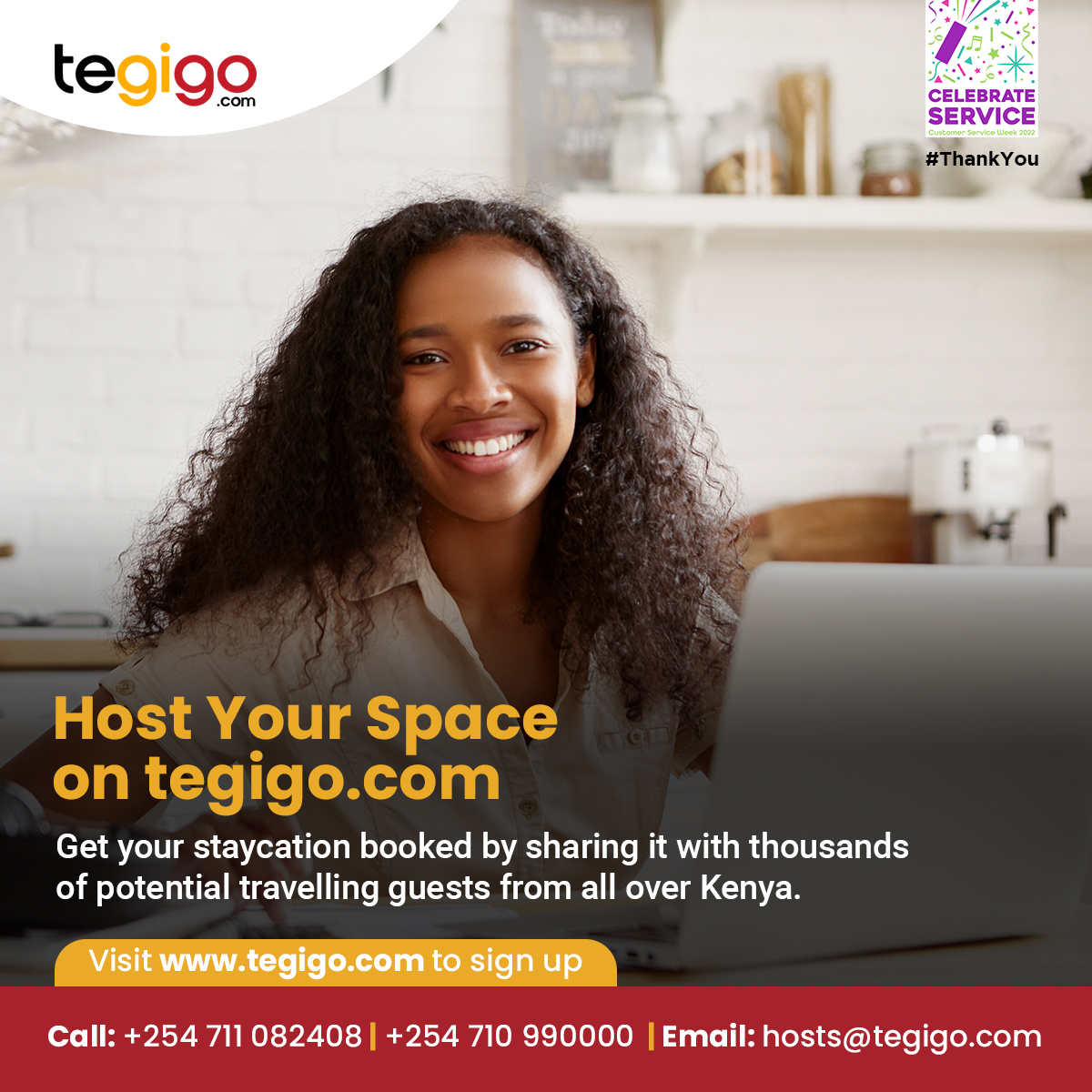 tegigocom's tweet photo. Want to share your free space with thousands of potential guests? 🤔
https://t.co/6PWEM1pw7J is a fresh way to share and earn from your extra space. Get booked today by becoming a Host with us.

✅ NO Setup Fee
✅ NO Monthly Charges
✅ NO Hidden Charges https://t.co/ziwS9cRz1v
