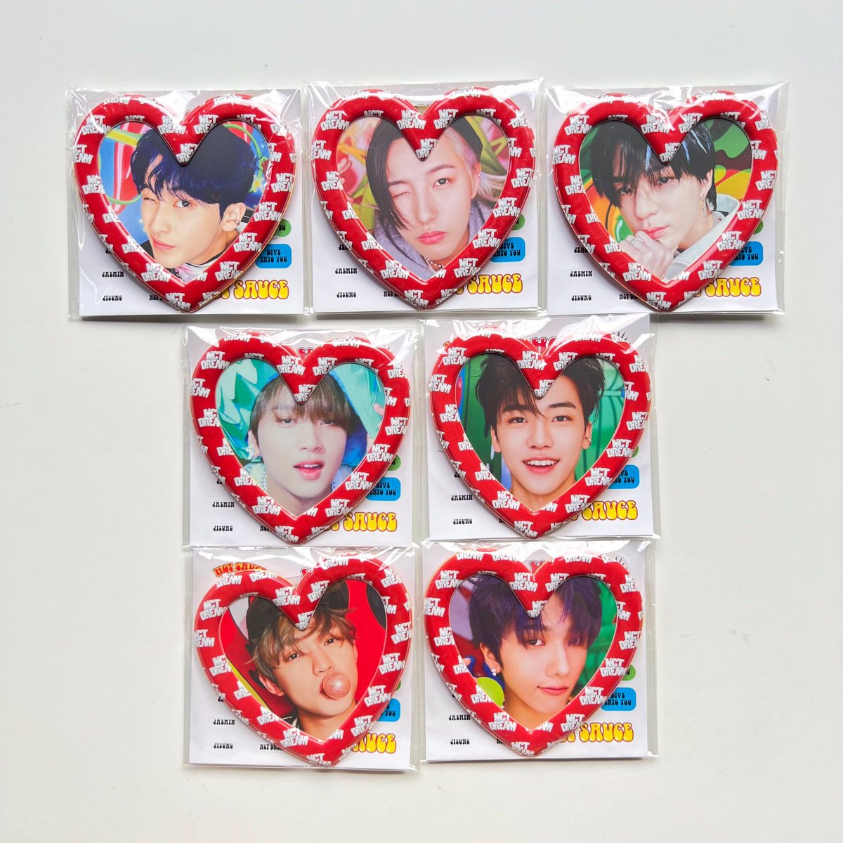 [ พร้อมส่ง ] NCT DREAM : HOT SAUCE - MAGNET STAND PHOTO FRAME 

💸 290 บาท

มาร์ค
แฮชาน
จีซอง

สั่งซื้อ : shop.line.me/@kwanjaistore3…

#ตลาดนัดnct