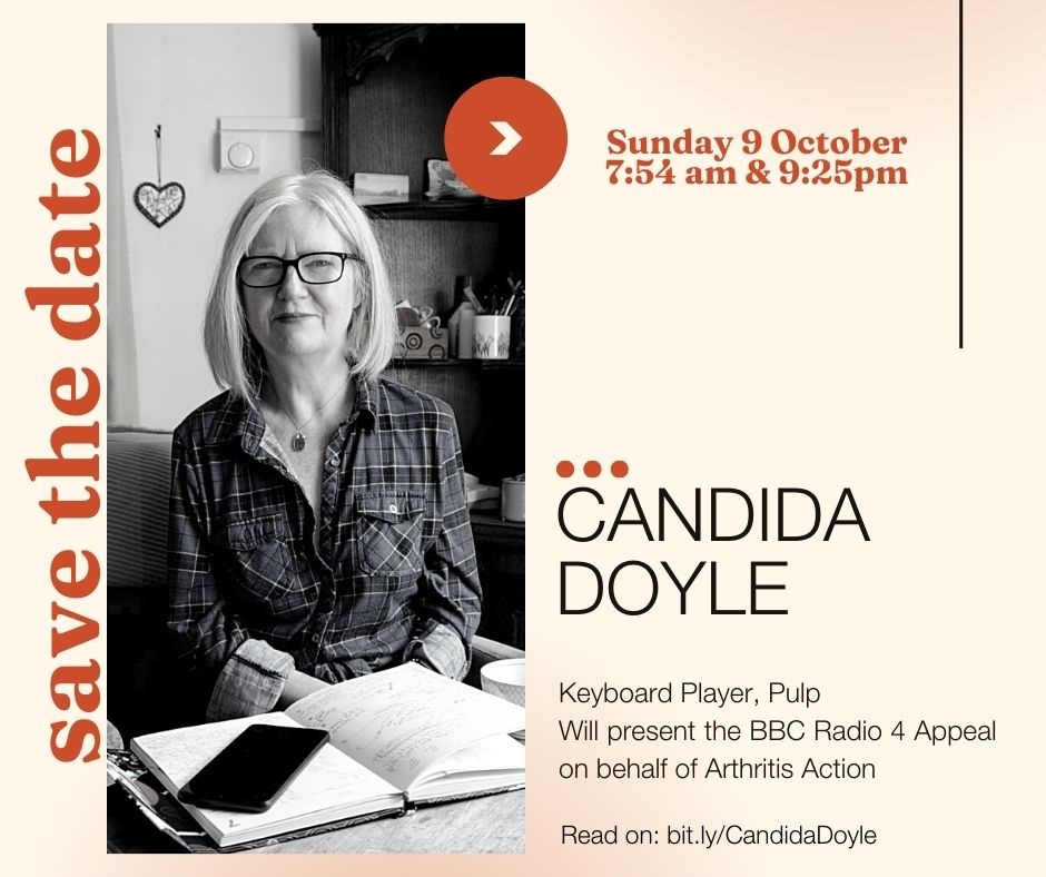 Tune into <a href="/BBCRadio4/">BBC Radio 4</a> to support <a href="/Arthritis_ACTN/">Arthritis Action</a> this Sunday!