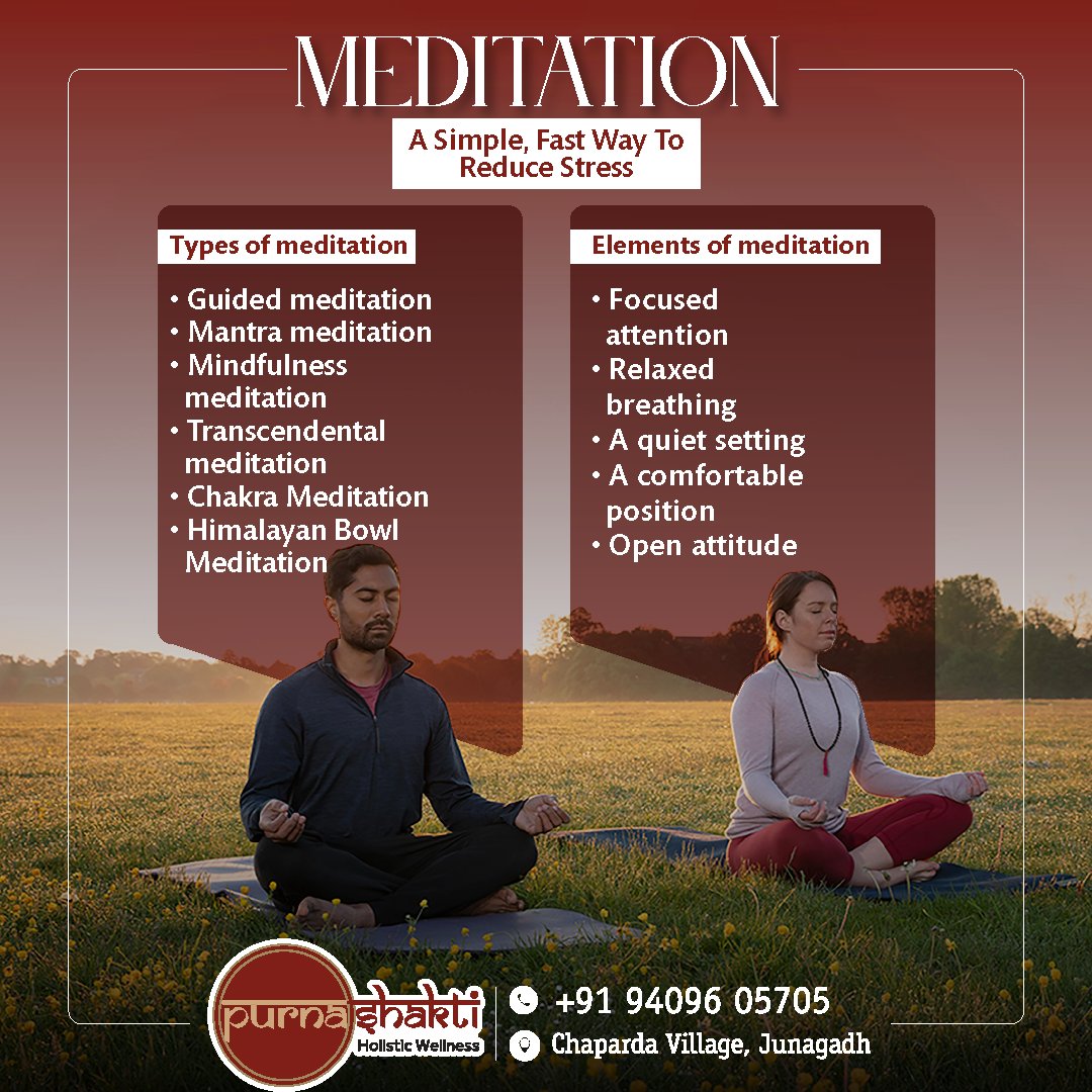 Purnashakti_'s tweet photo. Meditation : A simple, fast way to reduce stress
Types of meditation
#meditation #meditationpractice #meditationretreat #meditationtime #strengthenimmunity #strengthenimmunesystem #BoostImmunity #HealthyImmunity #Ayurveda #meditate #nirvana #mindfulness #mindfulliving #mindful https://t.co/S2MAYgS4K1