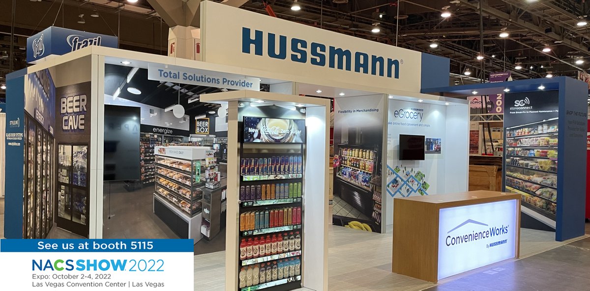 ConvenienceWorks by Hussmann is happy to be on display at #nacs2022.  Come by and see us at Booth 5115!