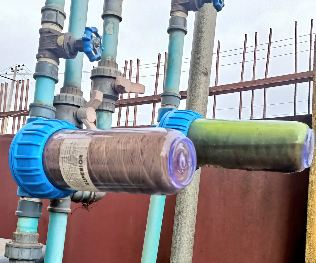 Have you ever wondered why your Microfilter turns green?
Sunshine (light) > Photosynthesis!
The impurities in water become substrates (nutrients) for algae to boom. The wall of the Microfilter casing becomes a media to grow on.

Any solution?
Cc: <a href="/AquaPlanetNG/">Aqua Planet</a>