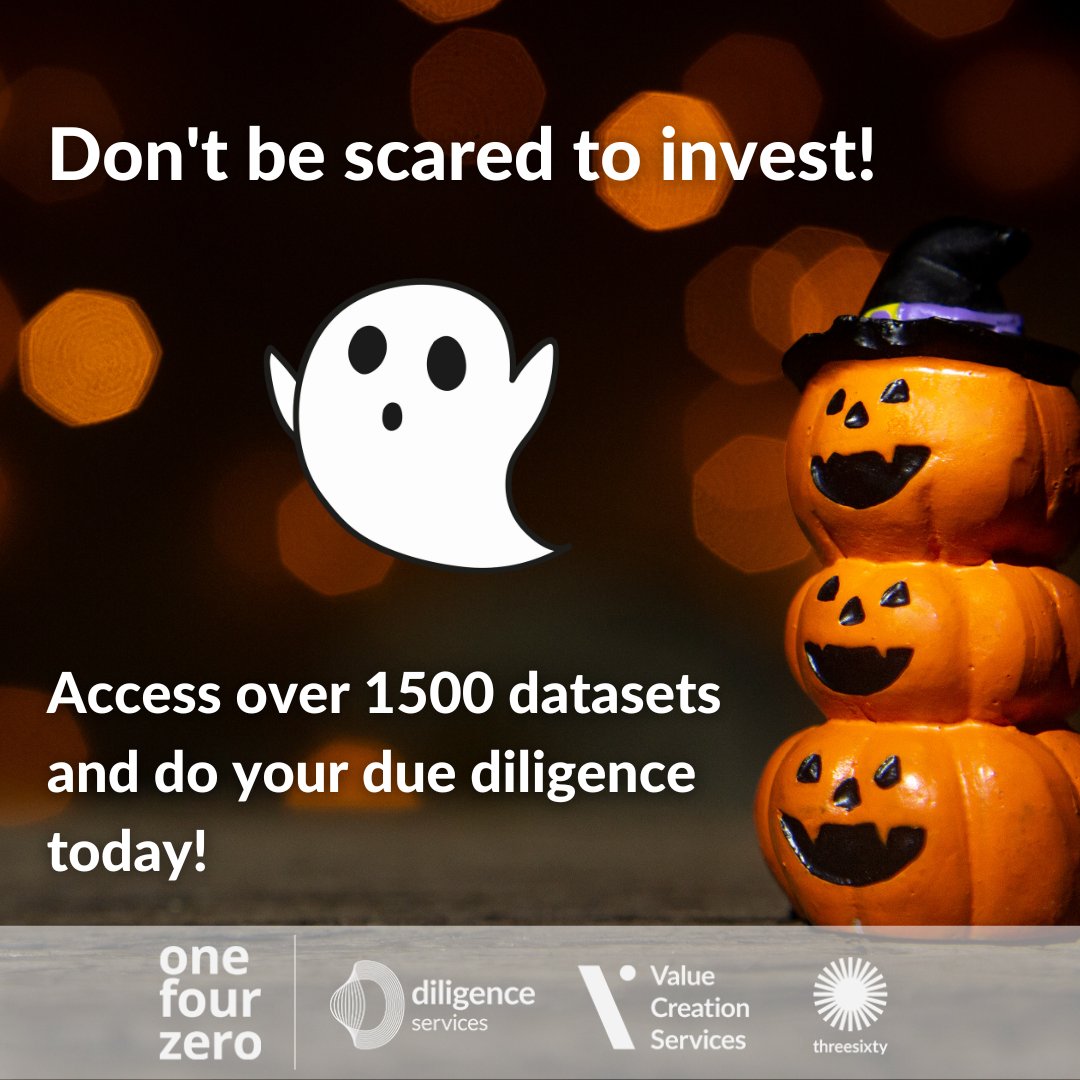 140group's tweet image. Spooky SZN is here! 👻

We know investments can seem risky and scary, so we have access to over 1500 datasets to ensure you make the right decision!

Get in touch today to ensure there are no skeletons in your closet - bit.ly/393SBx1

#onefourzero #spookyszn