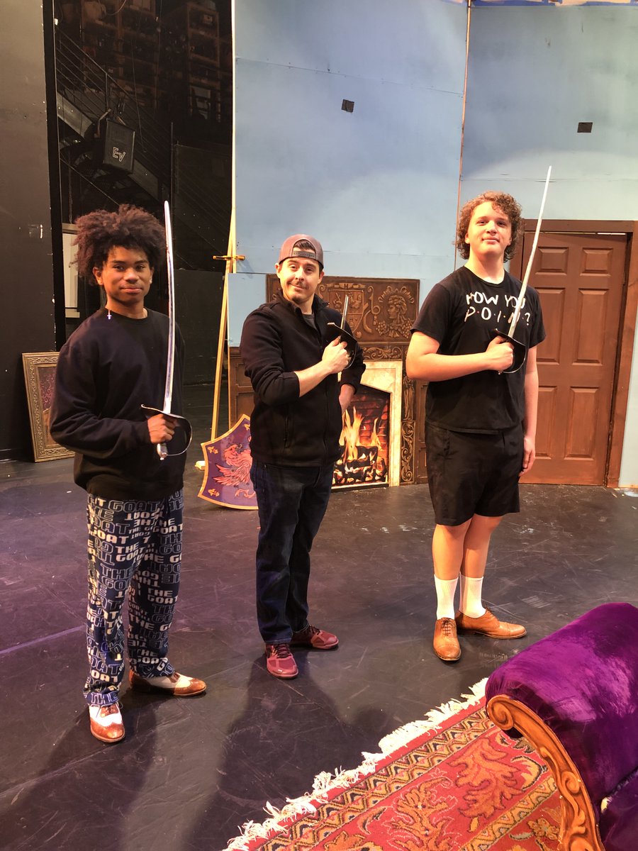 EaganTheater's tweet photo. EHS grad, Tom Ringberg is our amazing stage fight choreographer and physical comedy coach for The Play That Goes Wrong. 
Performances: a Thursday, October 13, Friday, October 14 and Saturday, October 15 @ 7:00 pm https://t.co/QkmZSR2iw2