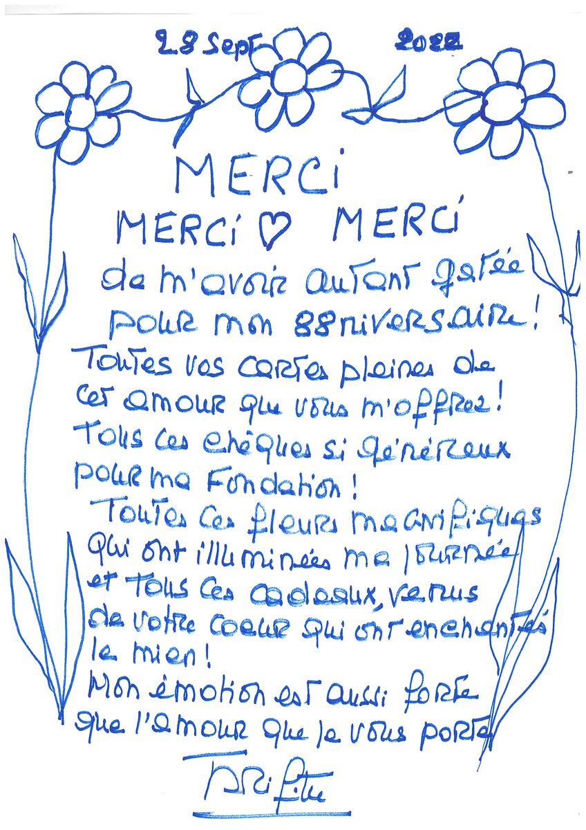 Tous Ces Cheques Si Genereux Brigitte Bardot Tres Gatee Pour Ses Ans Remercie Ses Fans