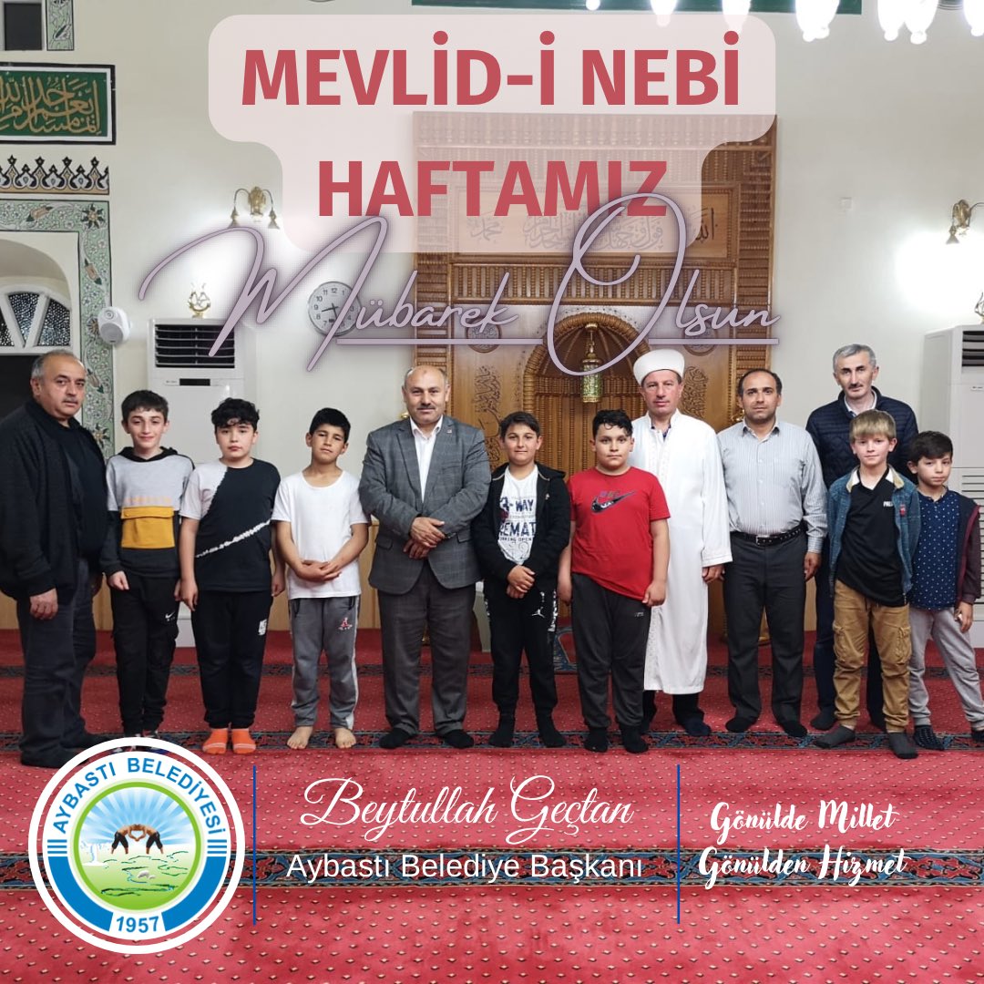 ‘‘Peygamberimiz, Cami ve İrşat’’
"O'nun çağrısı; Birliğe ve Kardeşliğe"
Mevlid-i Nebi Haftası ve 1-7 Ekim | Camiler ve Din Görevlileri Haftası Kutlu Olsun.