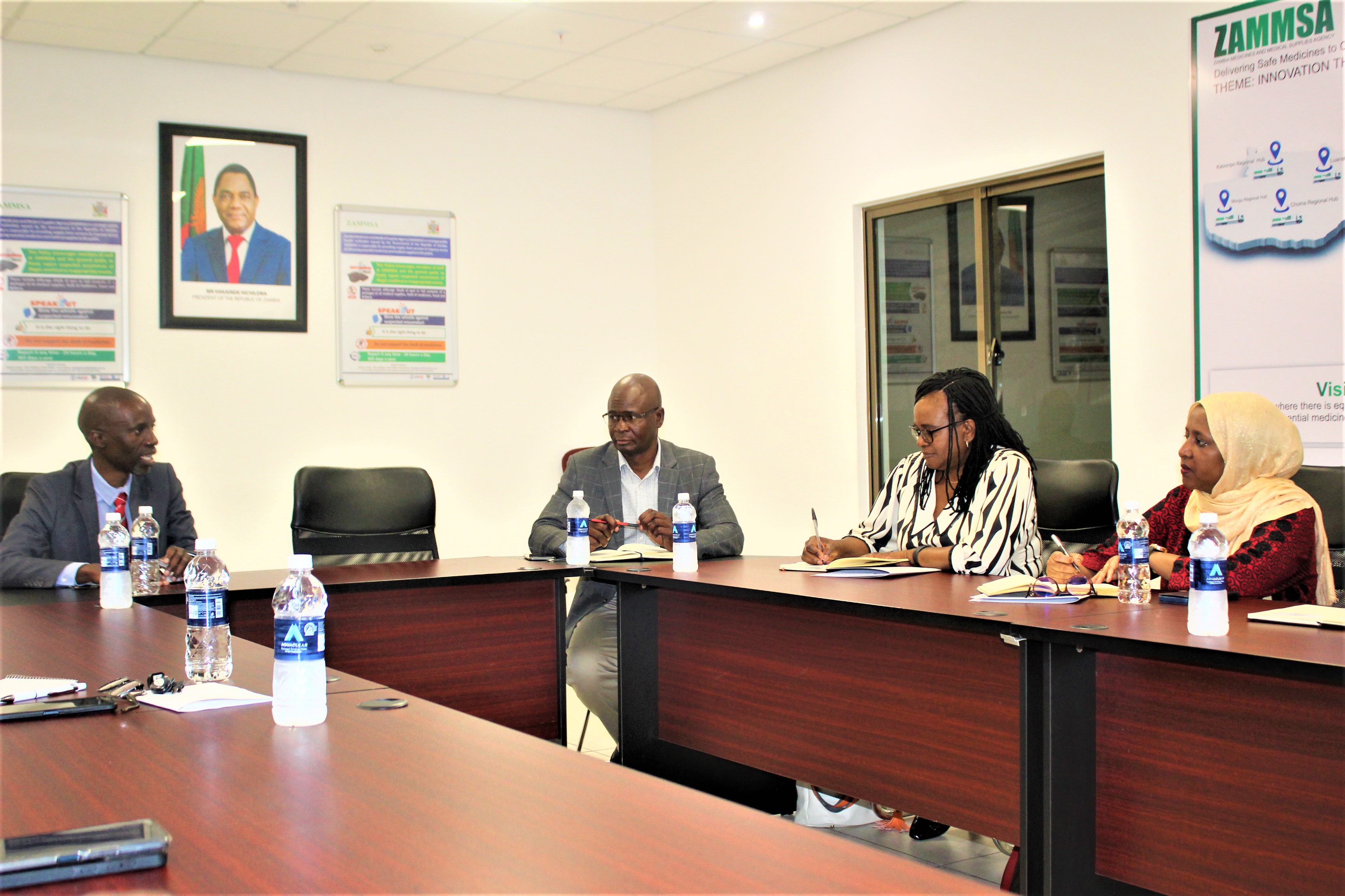 UNFPA Zambia on Twitter "Engagement meeting with ZAMMSA to explore