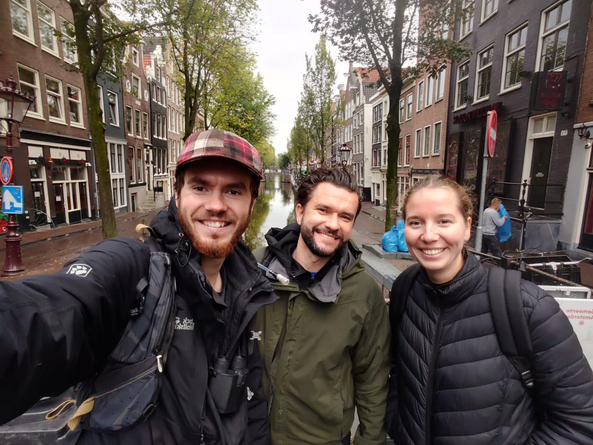 MaciekLiro's tweet photo. Last week I have been visiting Plastic Team at #WUR. It was a really exciting time (8 meetings, 1 seminar, 2 days of fieldworks). Thanks for @TimVanEmmerik @LouiseSchreyers @LucaGallitelli @ama_pinto @RahelHauk @KryssWald  Yvette Mellink and Thai Khoi for this inspiring Time. https://t.co/Sf2WrkGXnF