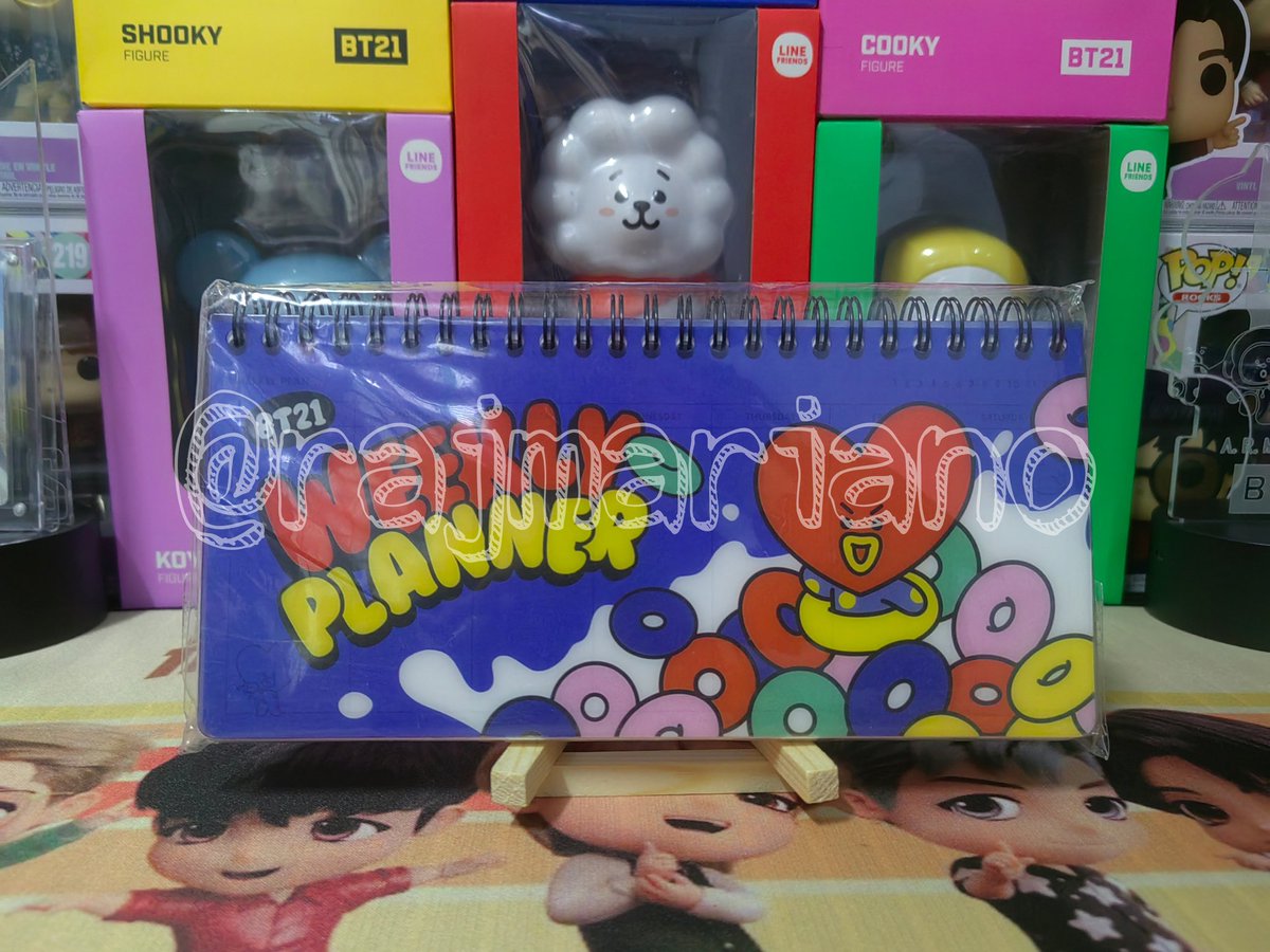 OhhhTeeSeven's tweet photo. LFB WTB LFS WTS WTT ONHAND SALE

BTS BT21 Weekly Planner Notebook
Available: Tata, Cooky, RJ and Koya
See pictures below for your reference

PhP 150 each + LSF  (Orig price: 350)
If take all - PhP 550 💜

MOP: GCash or BPI QR
MOD: SDD, GGX or JnT
#OhhhTeeSeven #OT7 https://t.co/Wzu7KszLCP