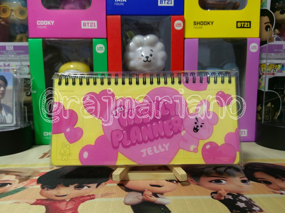 OhhhTeeSeven's tweet photo. LFB WTB LFS WTS WTT ONHAND SALE

BTS BT21 Weekly Planner Notebook
Available: Tata, Cooky, RJ and Koya
See pictures below for your reference

PhP 150 each + LSF  (Orig price: 350)
If take all - PhP 550 💜

MOP: GCash or BPI QR
MOD: SDD, GGX or JnT
#OhhhTeeSeven #OT7 https://t.co/Wzu7KszLCP