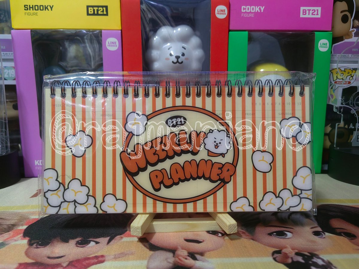 OhhhTeeSeven's tweet photo. LFB WTB LFS WTS WTT ONHAND SALE

BTS BT21 Weekly Planner Notebook
Available: Tata, Cooky, RJ and Koya
See pictures below for your reference

PhP 150 each + LSF  (Orig price: 350)
If take all - PhP 550 💜

MOP: GCash or BPI QR
MOD: SDD, GGX or JnT
#OhhhTeeSeven #OT7 https://t.co/Wzu7KszLCP