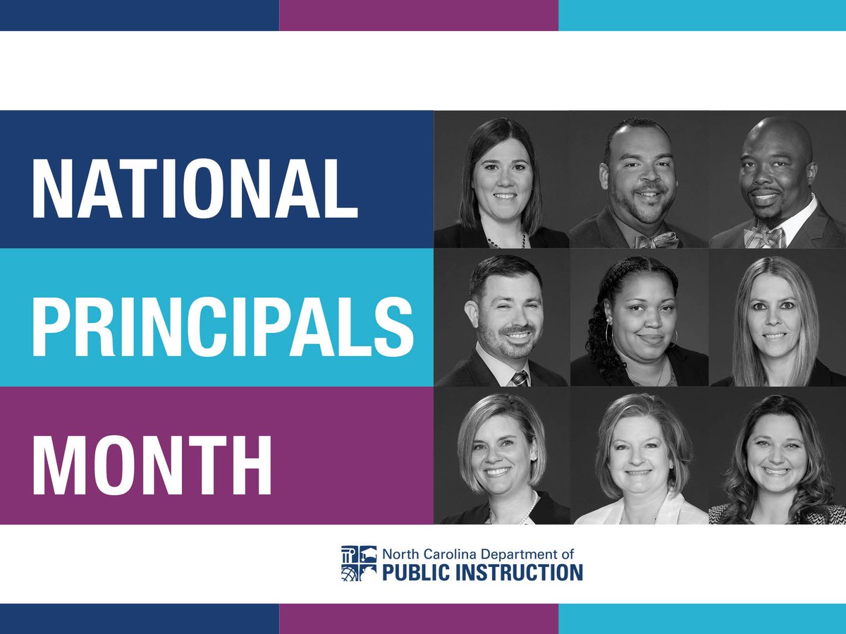 NC Public Schools (@ncpublicschools) on Twitter photo Oct. is National Principals Month. We express our gratitude to NC administrators, including our 2022 <a href="/WellsFargo/">Wells Fargo</a> NC Regional POYs. We are so grateful for your leadership. Be sure to take some time to show love to your principals and let them know that #NCSupportsOurPrincipals. Oct. is National Principals Month. We express our gratitude to NC administrators, including our 2022 <a href="/WellsFargo/">Wells Fargo</a> NC Regional POYs. We are so grateful for your leadership. Be sure to take some time to show love to your principals and let them know that #NCSupportsOurPrincipals.