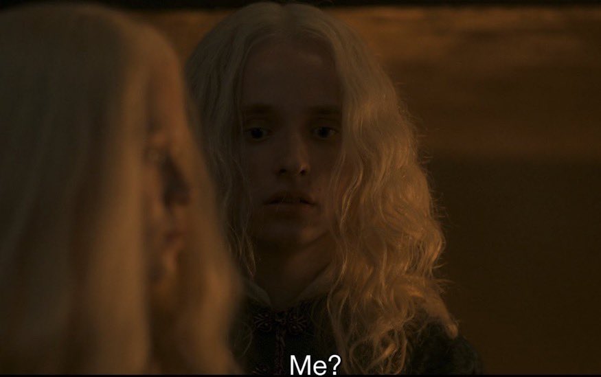 Houseofthedrag_'s tweet photo. And they said #HouseOfTheDragon  doesn’t have any humor 🤭 #HouseOfTheDragonHBO https://t.co/kv0yupZ7ju