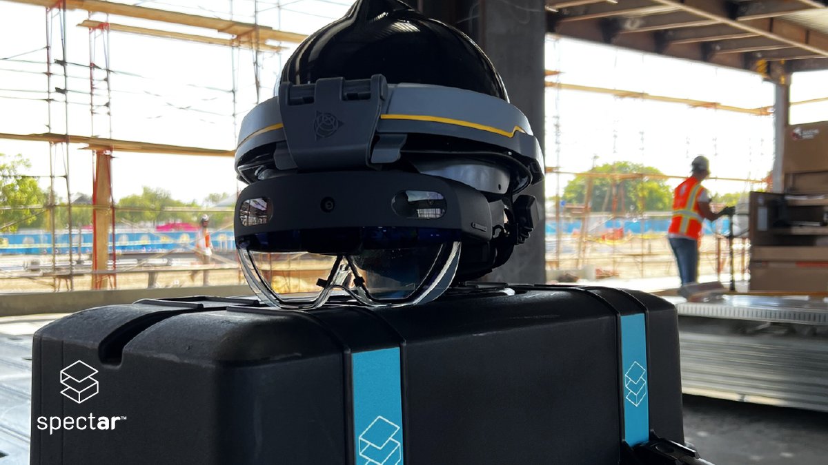 Overlaying your BIM model in 3D on your jobsite empowers project crews to get the job done faster, and better than ever. Any model, any jobsite, anywhere. 

Discover our Augmented Reality tools on hubs.li/Q01nMfbG0

#construction #innovation #bim #AR #Hololens2 #spectar