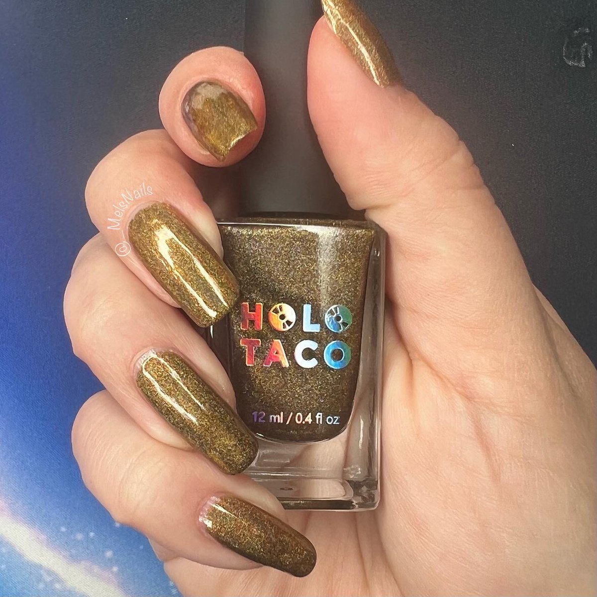 _MelsNails's tweet photo. Amber Apathy swatch 💛💅🏻 
•
•
Products Used:
@holotaco #LongLastingBase #AmberApathy #SuperGlossyTaco 
•
•
#HoloTaco #melsnails #Swatch https://t.co/9XIHxCuF7u