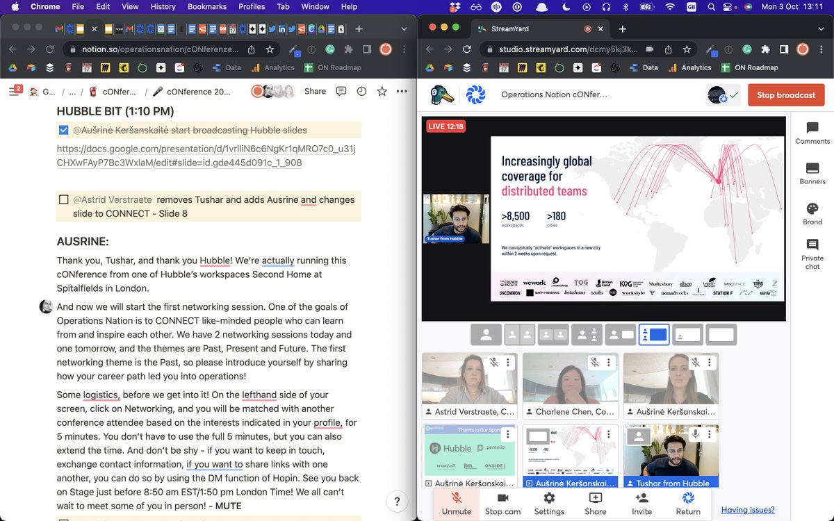 Script ready, booths booked, lighting checked and rechecked. After 3 months of planning and strategising, the cONference 2022 is finally kicking off.
Here's a sneak peek to see what the operations looks like on the other side of your screen.
#operationalexcellence #operations