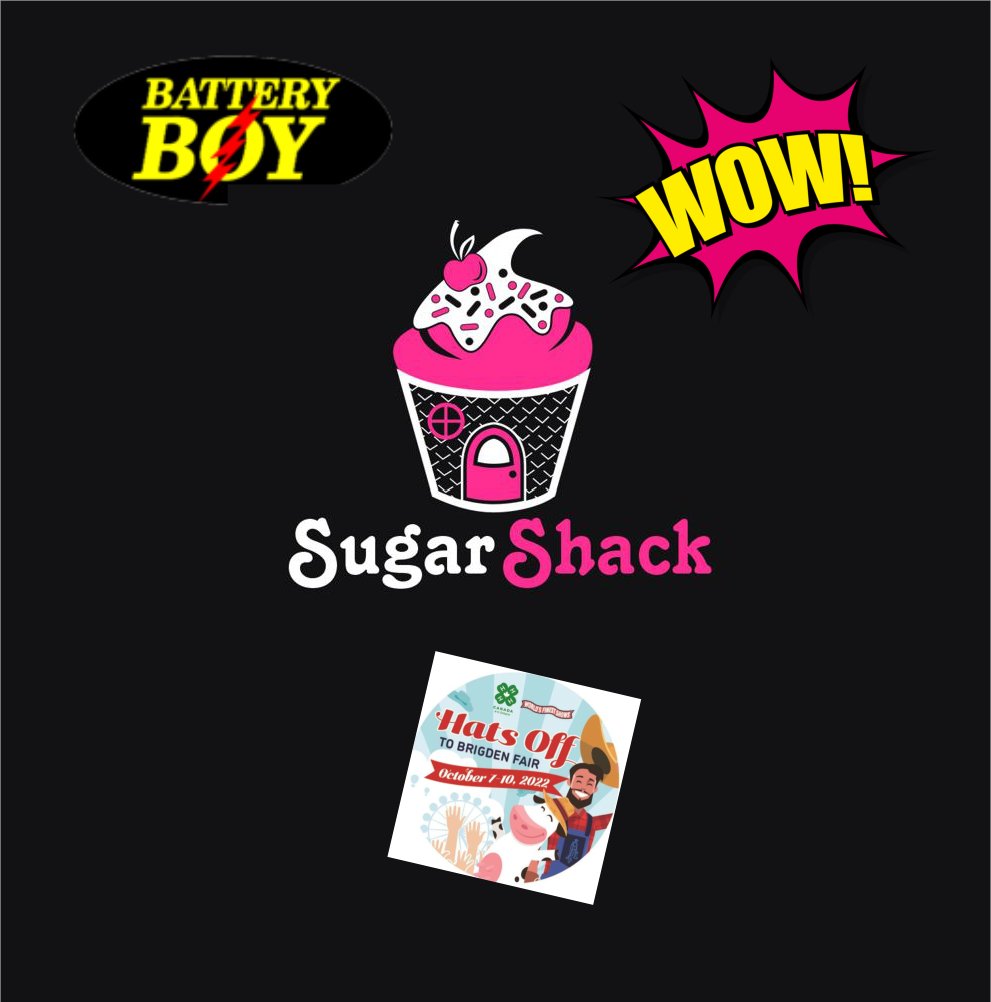SydenhamCurrent's tweet photo. Battery Boy WOW! Win a $50 Gift Card to The Sugar Shack Wallaceburg &amp; 4 Day Passes to the Brigden Fair! Leanr how to win, here: https://t.co/FyeS3YjYW6 #Day1 https://t.co/0RfrMaAvUS