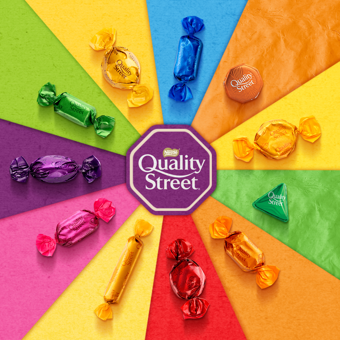 We have an EXCITING announcement! 📣 We're moving our Wrappers to PAPER ✨ #QualityStreet #Paper #Sustainability