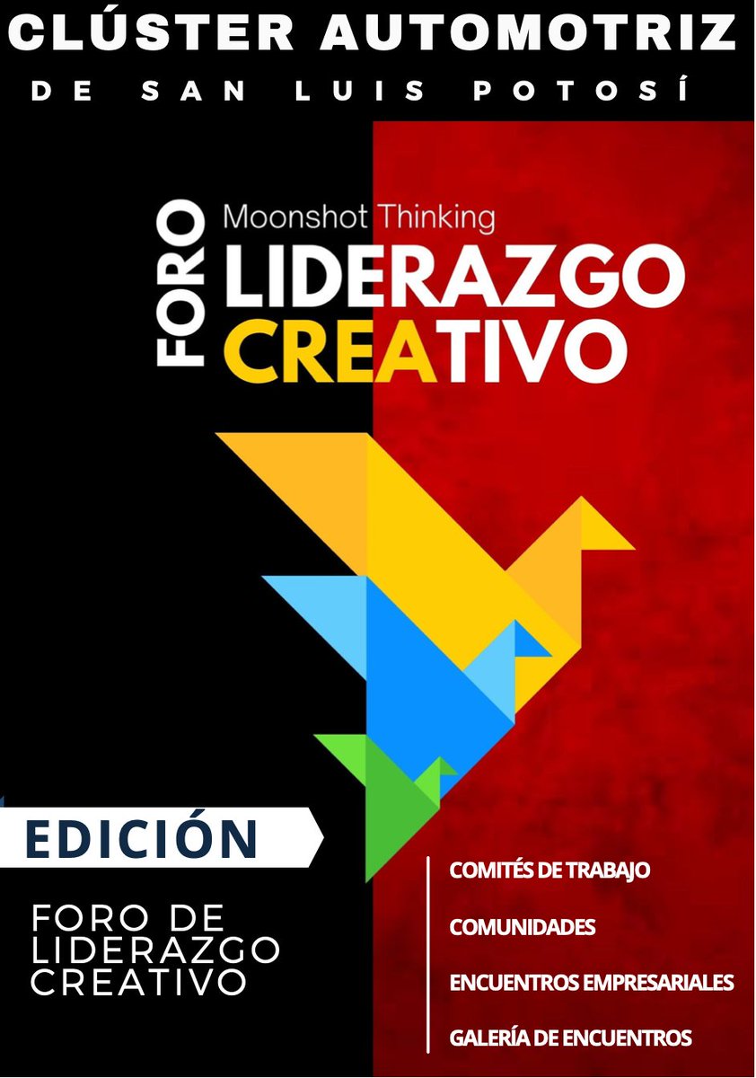 CAutomotrizSLP's tweet photo. Te presentamos las actividades realizadas por el Clúster Automotriz en el mes de #agosto.

https://t.co/OGrRE4QgEj https://t.co/ZQLqv5HhqY