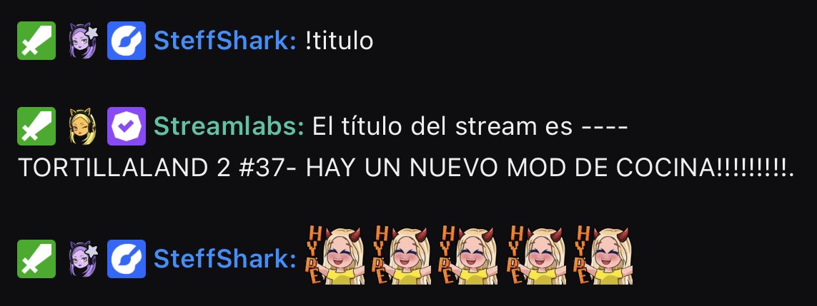 steffshark's tweet photo. c!Biyín la más feliz con los nuevos mods 🥳
https://t.co/yDnqscNr6l https://t.co/aTcu8TrwJt