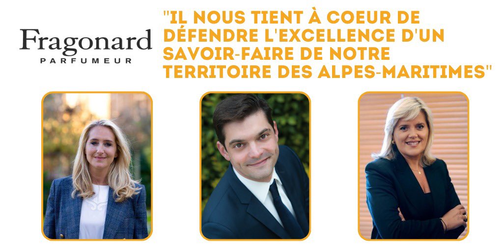 Avec @MTabarot & @JeromeViaud nous interpellons @BrunoLeMaire pour soutenir le parfumeur de #Grasse #Fragonard candidat depuis 2016 au label «Entreprise du Patrimoine Vivant». Ensemble, valorisons nos savoir-faire d'excellence de la #CotedAzurFrance ! ✉️urlz.fr/jmuQ