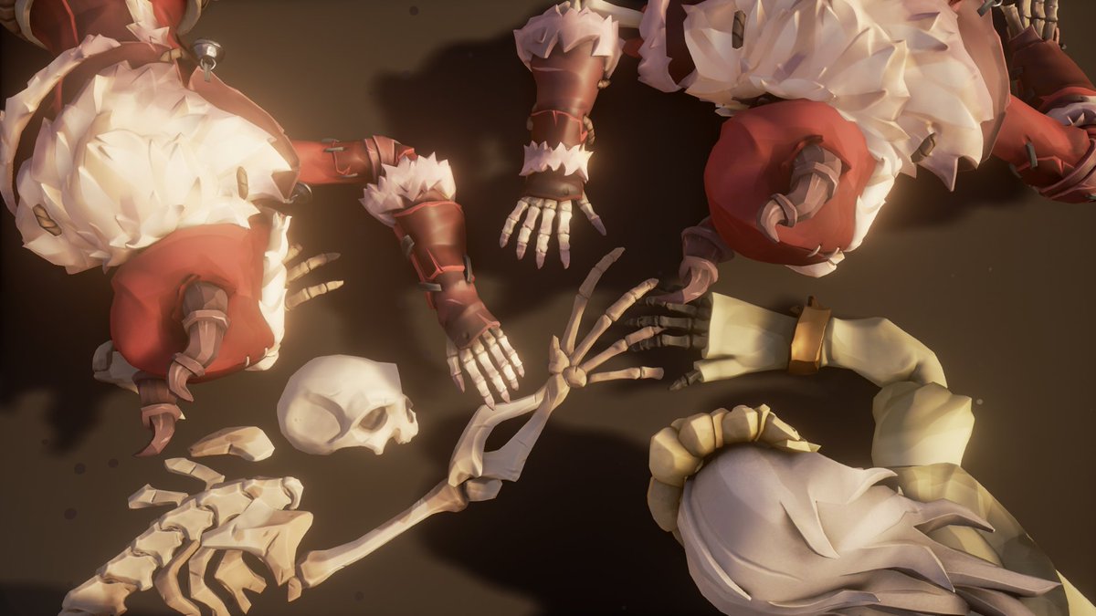 Together forever

#SoTShot theme: Striking Skeletons
<a href="/SeaOfThieves/">Sea of Thieves</a> #SeaOfThieves