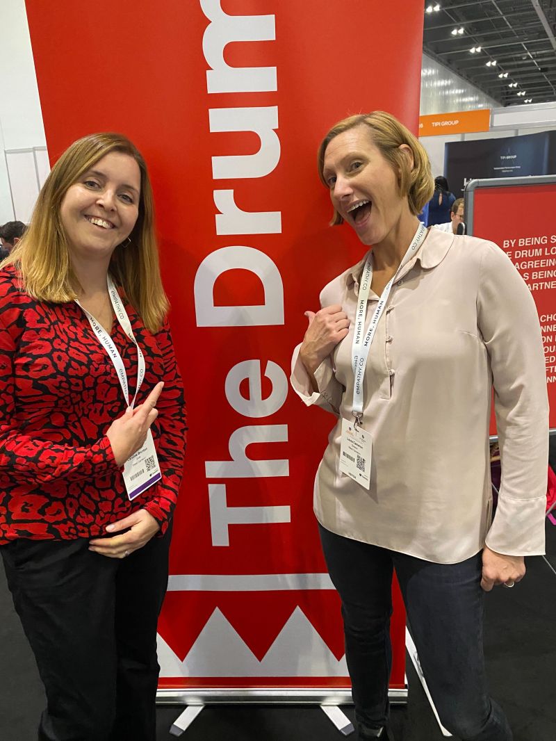 _mead_cameron's tweet photo. Fun times at the @tfm_event last week. It was great to be back in person talking to people! Thanks for the coffee too @TheDrum #tfm22 #thedrum #martech #adtech #technology https://t.co/LGAh2xH86O