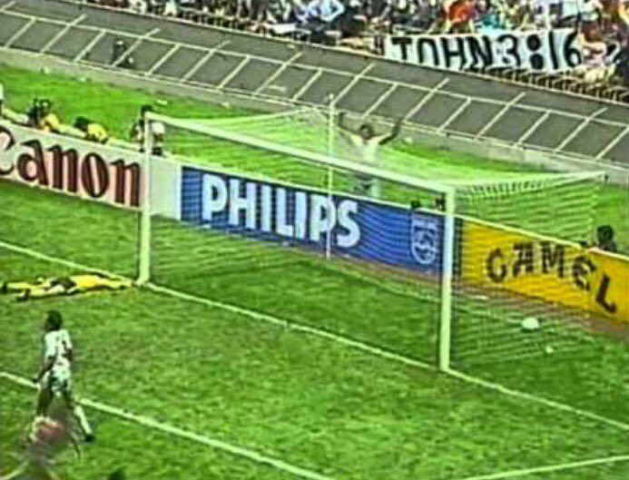 Mexico 86 nets were massive. Back of the net was in a different time zone #mexico86 #football #nets