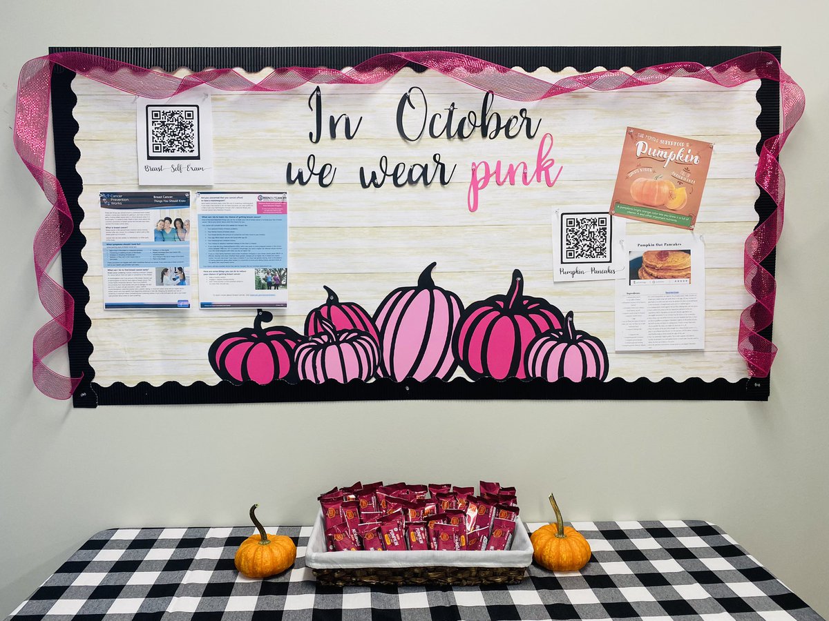 Thank you <a href="/HEB/">H-E-B</a> for supporting <a href="/TISDGOES/">Grand Oaks Elementary</a> with our health and wellness by donating gift cards to buy our Superfood of the Month for the staff. This months Super Food is Pumpkin and comes in the form of Pumpkin Granola Bars. <a href="/HEBPatty/">Patty James</a> <a href="/TISDMOVES/">TomballISDMOVES</a> @WarnaschGOES <a href="/MrsCDuhe/">Christine Duhé</a> #helpinghere