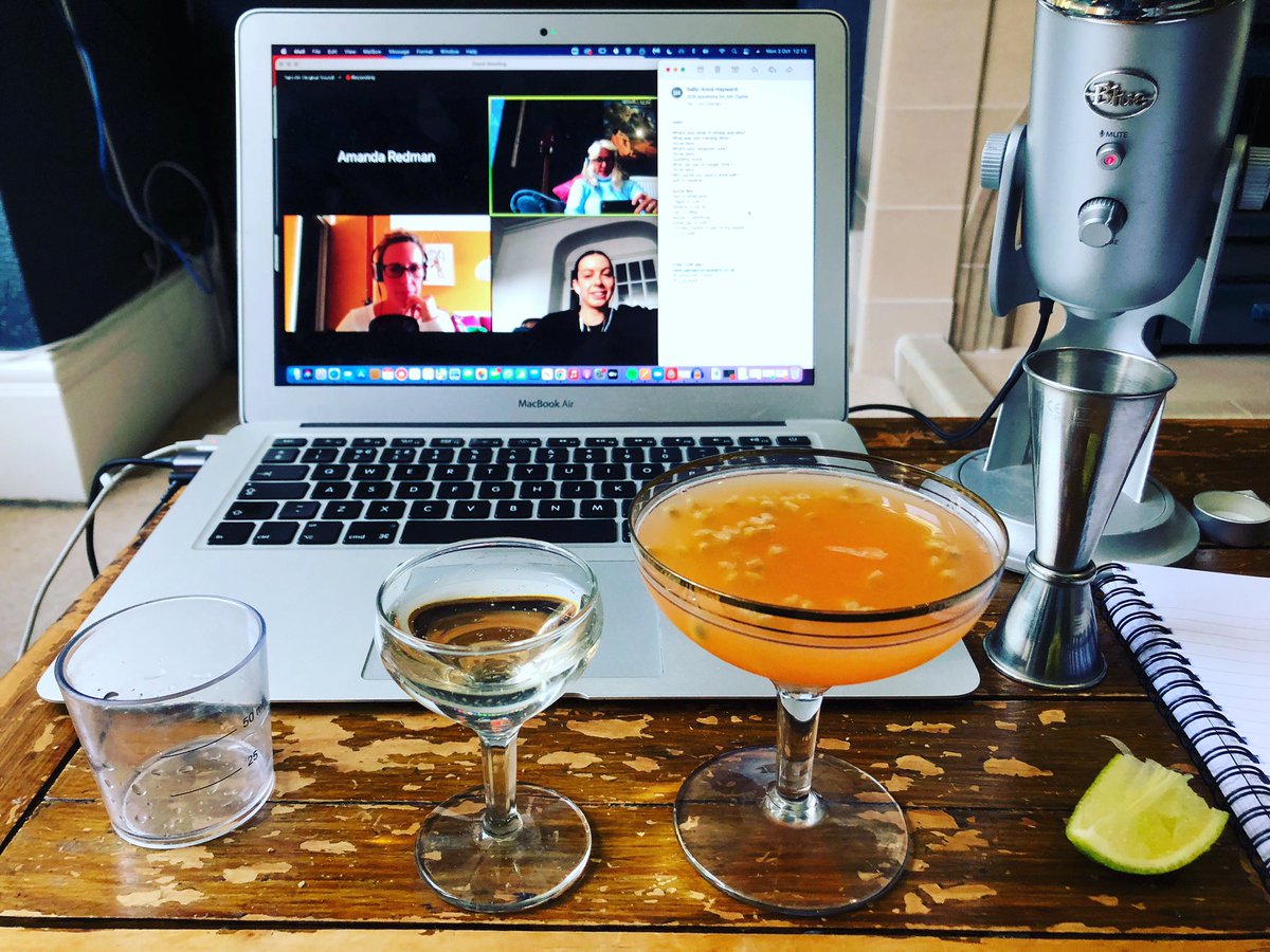 louandsally's tweet photo. Made a porn star martini just call me @MerlinFDC4 we had a wonderful chat with @abiclarkecomedy - can’t wait for you all to hear it. @louandsally #podcast #spitorswallowpodcast #mates #drinking #pornstarmartinis #cocktail #homecocktails #passoa #prosecco https://t.co/vmL5rFrP3y
