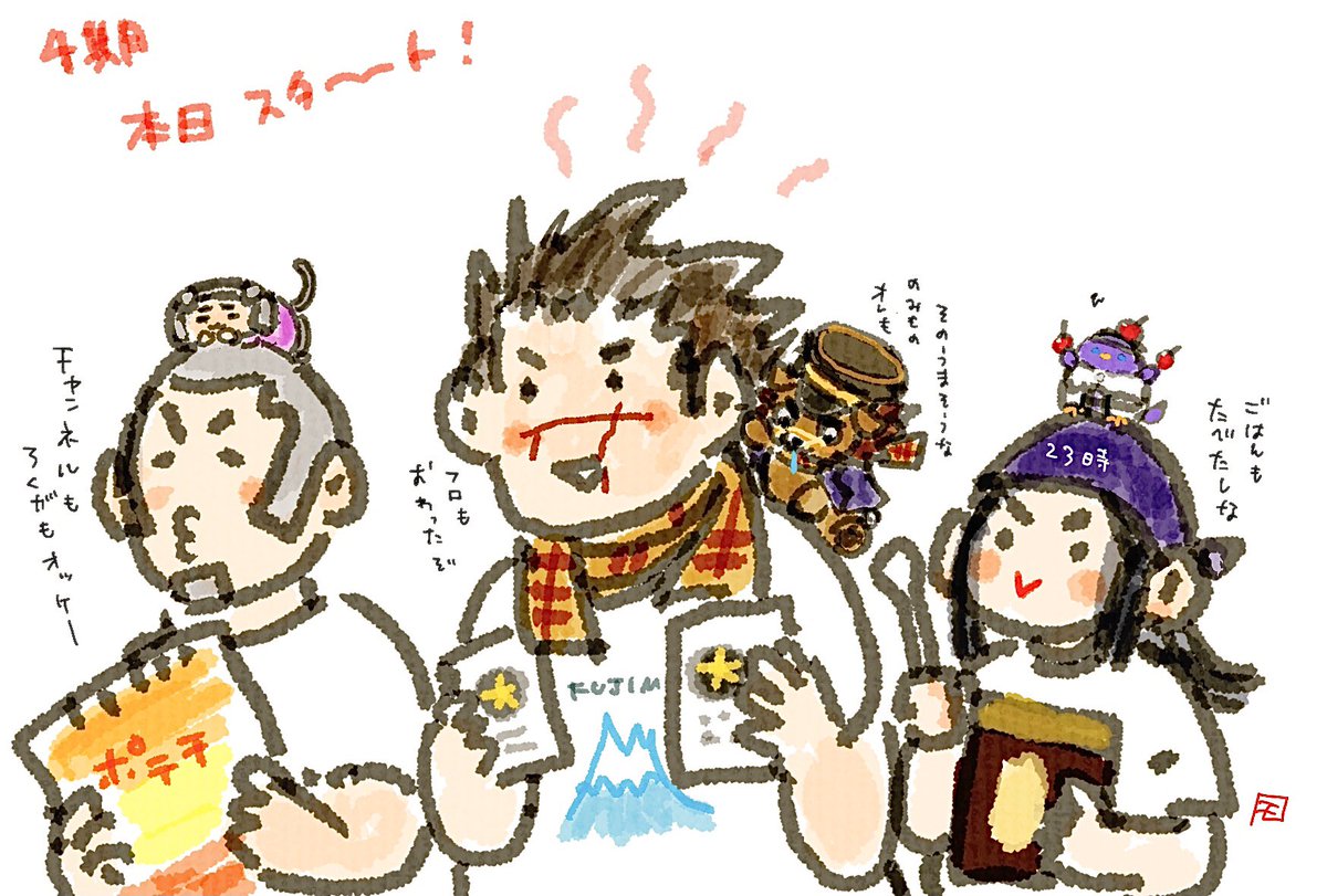 杉元佐一 「#ゴールデンカムイ版深夜の真剣お絵描き60分一本勝負お題:祝アニメ4期!そわそわ」|モズ❄️低浮上のイラスト