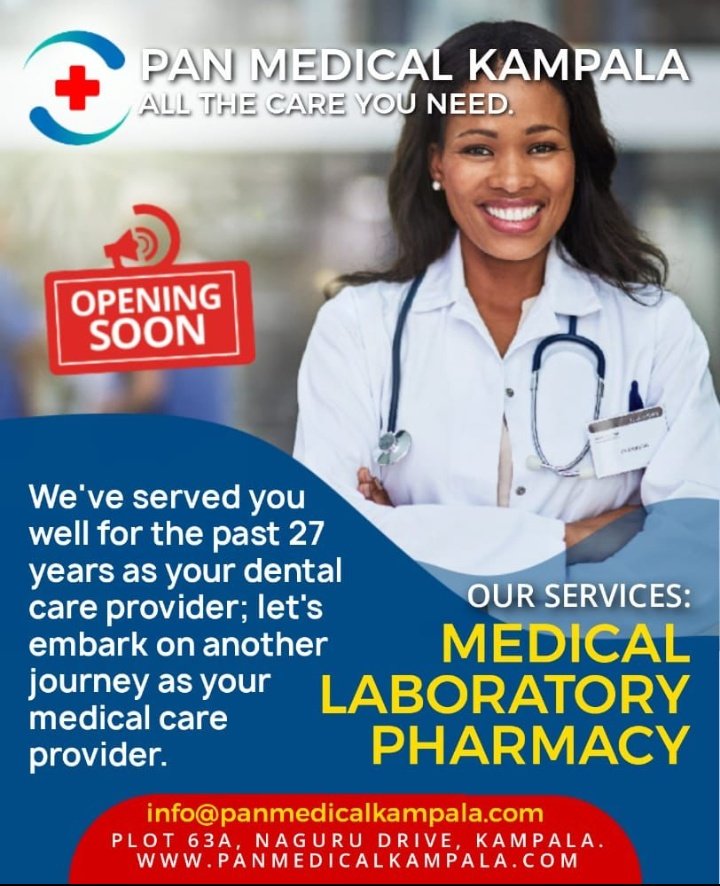 PanDentalSurger's tweet photo. Ladies and Gentlemen! Our dear most esteemed customers and partners, associates and fellow dentists 
We hereby announce .. 📢📢📢OpeningSoon #PanmedicalKampala 

Kindly #retweet https://t.co/wuRpp56NkH