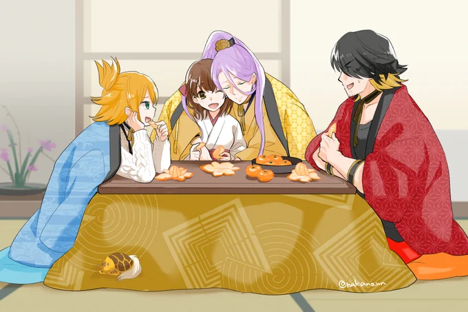 そねさんは単品イラストがないんだよなあ。こういうのならある(※女審神者いる) 
