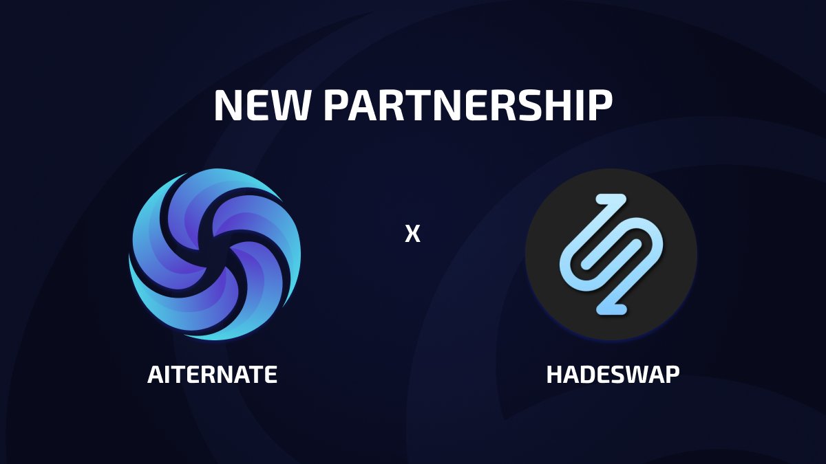NayteApp's tweet photo. Aiternate ๐ @hadeswap
We are proud to join the largest AMM for NFTs on Solana.
You can now trade Holotabs at a 0% protocol fee on https://t.co/wSoU7dCqvi.
#TheArising #Aurora https://t.co/wpPR5WzB46