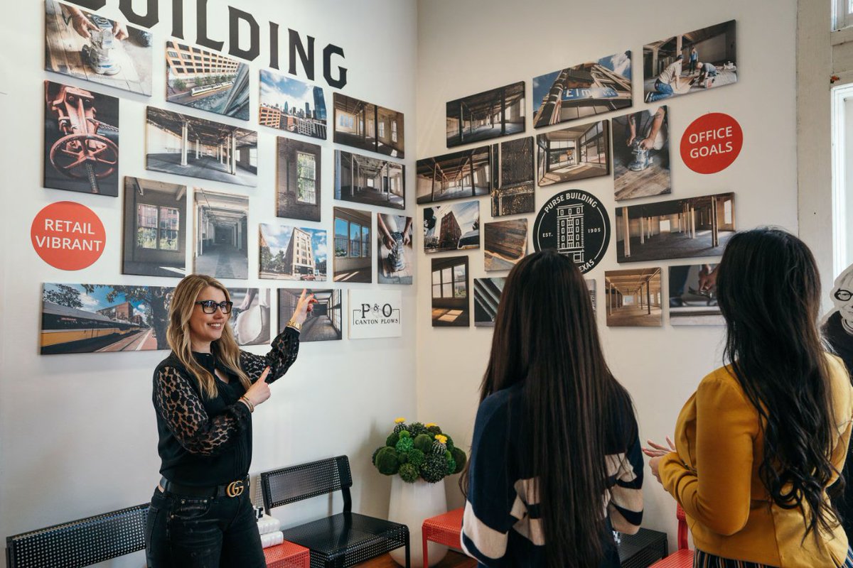 PurseBdgDallas's tweet image. We want our future tenants to feel like a part of this vision, so we created the inspiration wall to be the first thing you see when you walk in.

#PurseBuilding #WildcatManagement #WildcatMgmt #LiveWorkCreate #Community #Experiences #Authenticity #OfficeSpace #RealEstate