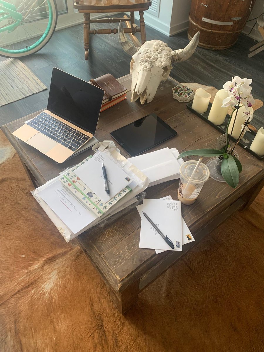 artscancircle's tweet photo. #WorkFromHome life for our Operations Manager Melissa. Overseeing operations, fundraisers, our instrument drives, inventory and instrument shipping... all from a remote home 'office'.
#ArtsCanCircle #MusicWorkshops #IndigenousYouth #InstrumentDonations https://t.co/e8hzM1ZsRa