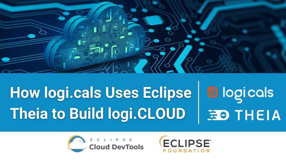 ECDTools's tweet image. Find out why @theia_IDE was the platform of choice for @logicals to build their next generation engineering platform #logiCLOUD in our new adopter story: hubs.la/Q01nHmsg0 #opensource #EclipseCloudDevTools