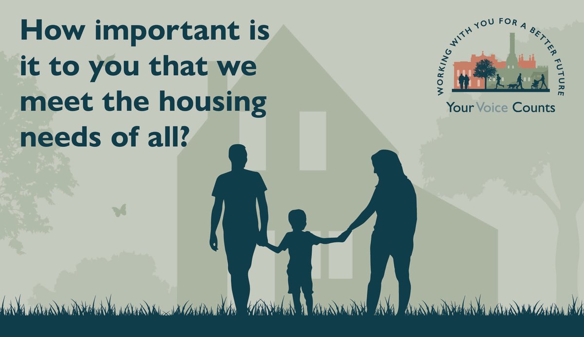 We need to deliver well designed and sustainable housing for all. How important is it for us to deliver more affordable homes and ensure that all new homes are affordable in the long-term? Let us know, visit yourvoicecounts.commonplace.is #ThisIsYourCouncil
