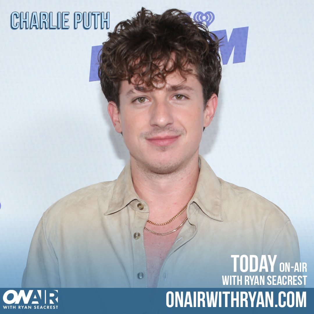 Let the final countdown begin! #CharliePuth is stopping by the studio today to celebrate his forthcoming new album #Charlie which drops later this week 🎶 What's your favorite track released so far?