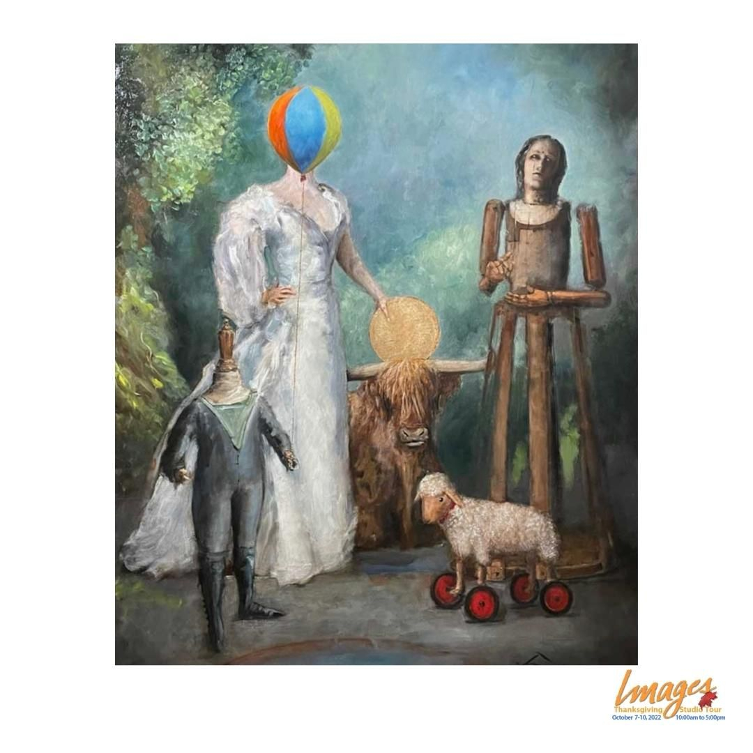 Images_Tour's tweet photo. Images Thanksgiving Studio Tour
Stop U Ralph Siferd
October 7th-10th, 2022 10:00 am to 5:00 pm
https://t.co/MTfYjQrMnX

Something old, something new. A portrait of the artist (the old part) 'a la Marocaine' and my alter ego Ricky, the Orange-wing Amazon with whom I’ve lived https://t.co/k7FJB2ctNL