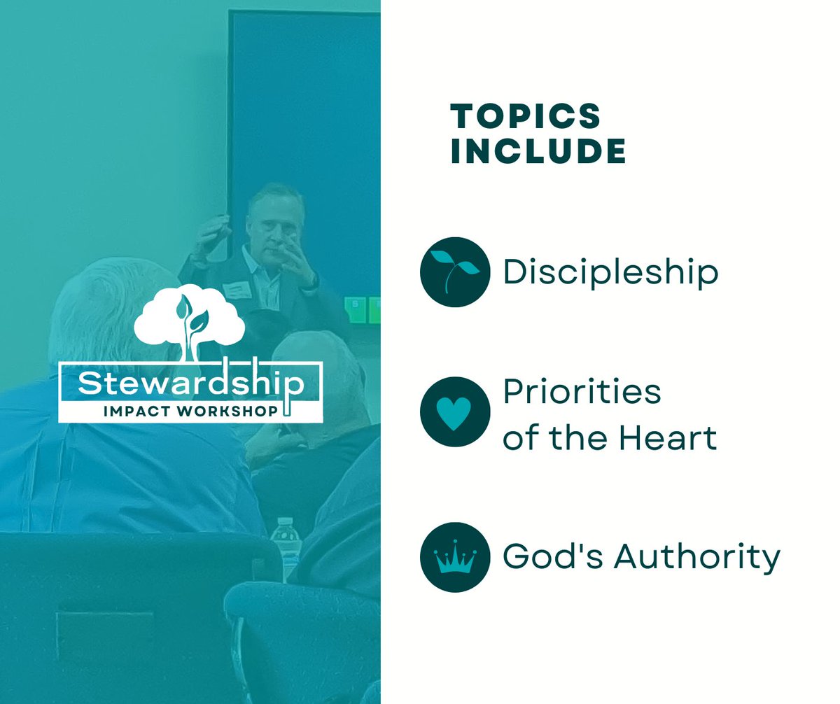 BFofSC's tweet image. The topic may be centered on stewardship, but we're NOT here to talk about how to get your church to give more. 

Discover more at the Stewardship Impact Workshop on Thursday, October 13th from 9am to 4pm at First Baptist Church of Spartanburg. 

mybfsc.org/siw