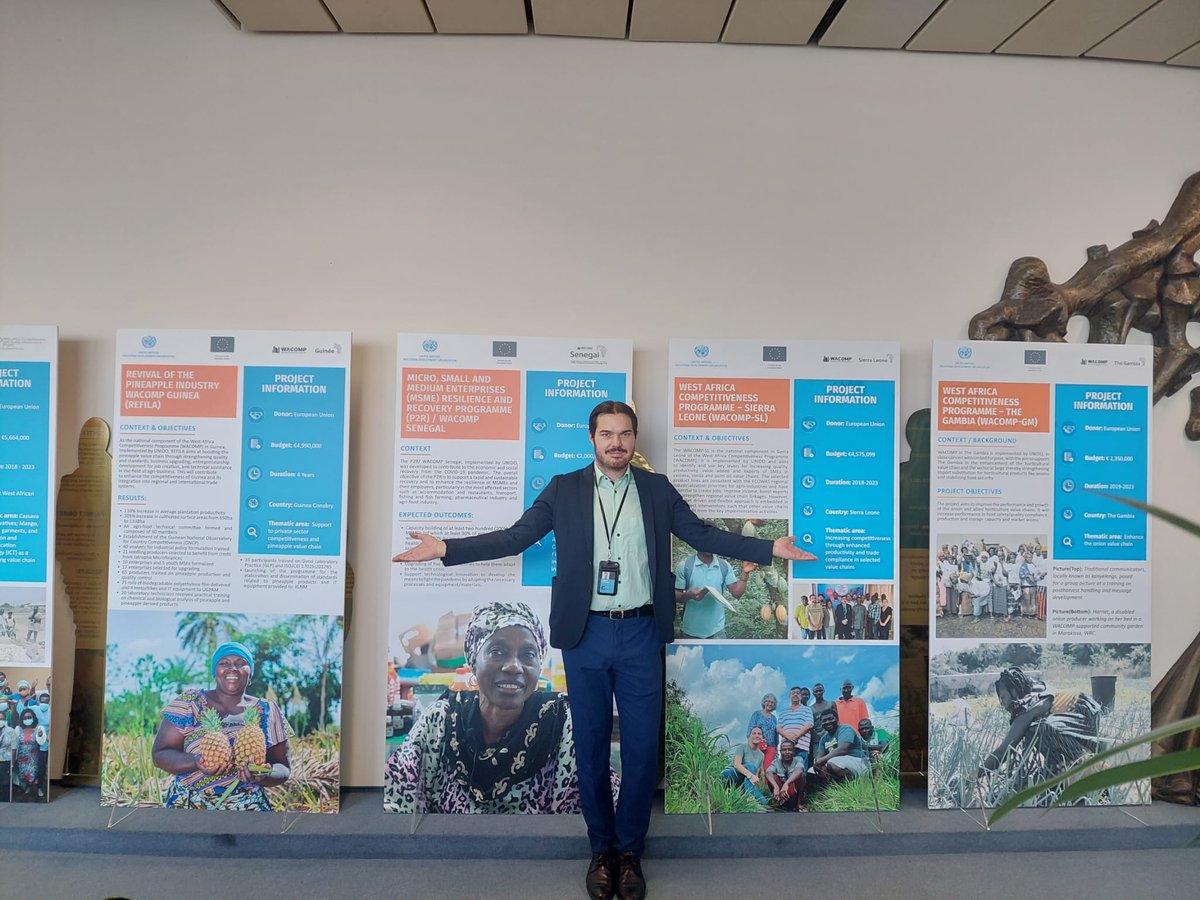 WACOMPGhana's tweet photo. #WACOMP🇬🇭 is at the @UNIDO  #VFSF2022, along with other national components of #EU @WACOMP_ECOWAS to showcase all the results achieved on #foodsafety in #Ghana #ECOWAS
This year’s forum is on “Data-Driven Innovation in Food Safety”👉https://t.co/dh4Fe7kXbd
#progressbyinnovation https://t.co/Tsoe5qL8hp